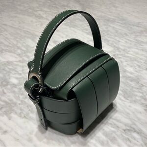 JW ANDERSON Green Knot Leather Top Handle Bag NWT DELETING END OF MARCH